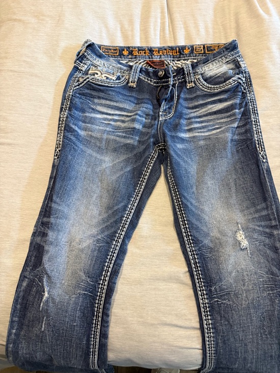 Rock Revival Denim - Rock Revival Women's Fiery Red Bootcut Jeans